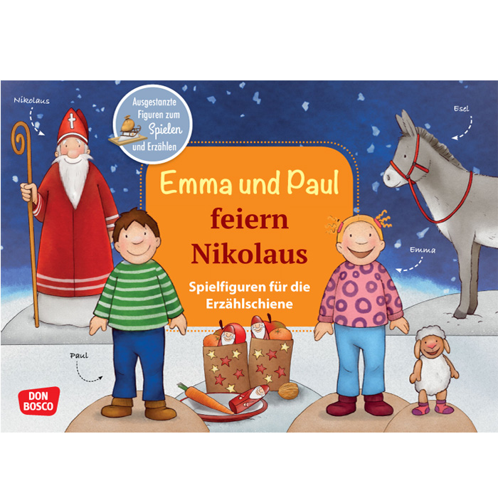 ErzählschieneSet, Emma und Paul feiern Nikolaus